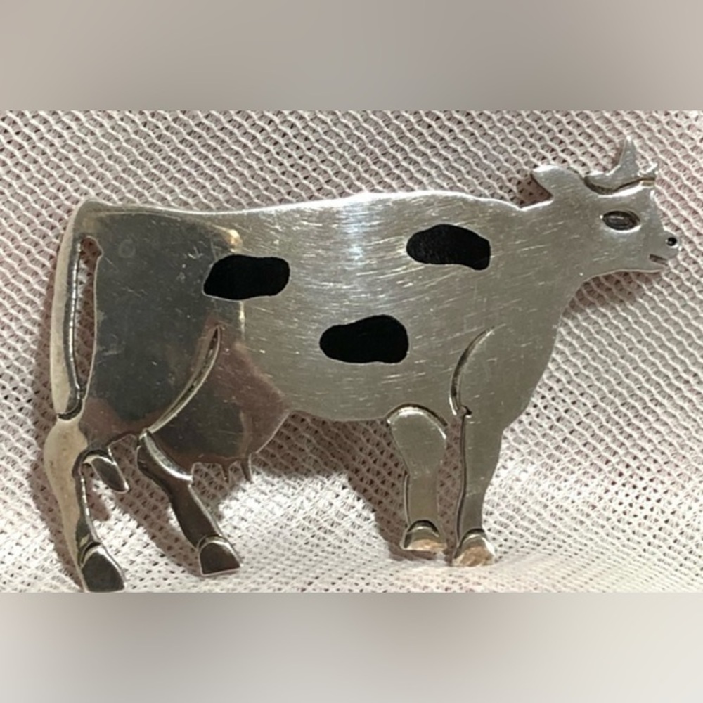 Taxco Sterling Silver Brooch